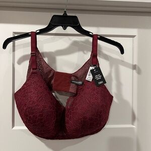 Torrid Burgundy Lace Bra